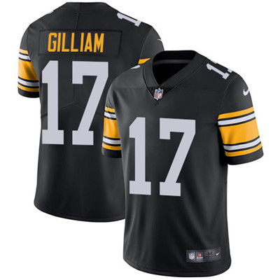 Nike Pittsburgh Steelers #17 Joe Gilliam Black Alternate Men’s Stitched NFL Vapor Untouchable Limited Jersey