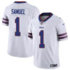Men’s Buffalo Bills #1 Curtis Samuel White Vapor Untouchable Limited Football Stitched Jersey