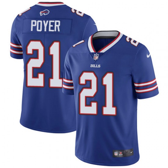 Men’s Buffalo Bills #21 Jordan Poyer Blue Vapor Untouchable Limited Stitched NFL Jersey