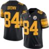 Nike Steelers #84 Antonio Brown Black Men’s Stitched NFL Limited Rush Jersey