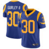 Nike Los Angeles Rams #30 Todd Gurley II Royal Blue Alternate Men’s Stitched NFL Vapor Untouchable Limited Jersey