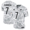 Bijan Robinson #7 Atlanta Falcons 2024 Salute to Service Limited Jersey – Men’s – National Football League 2024