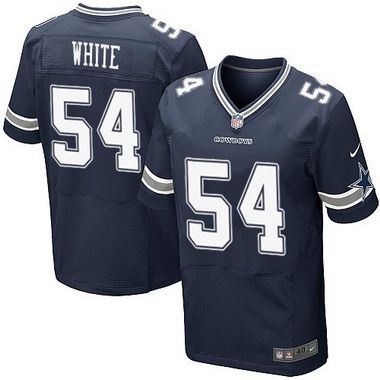 Men’s Dallas Cowboys #54 Randy White Navy Blue Retired Player NFL Nike Elite Jersey