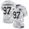 New York Giants #97 Dexter Lawrence II 2024 FUSE Arctic Camo Salute To Service Limited Football Stitched Jersey