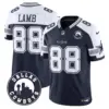 Mens Dallas Cowboys Dallas City Patch Vapor Limited Jersey Ceedee Lamb Jersey Alternate