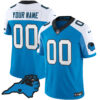 Panthers Vapor Limited Custom Jersey – Carolina Patch – All Stitched Men Blue Alternate Jersey