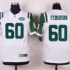 Men’s New York Jets #60 D’Brickashaw Ferguson White Road NFL Nike Elite Jersey