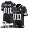 Dallas Cowboys ‘Gothic Lone Star Edition’ Vapor Limited Custom Jersey – All Stitched Men Black Jersey