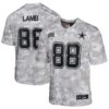 Ceedee Lamb Dallas Cowboys Youth 2024 Salute To Service Game Jersey Arctic Camo