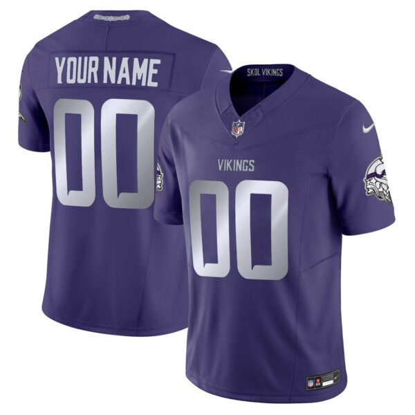 Minnesota Vikings 2024 Winter Warrior Vapor Limited Custom Jersey – All Stitched – Men – Purple Jersey