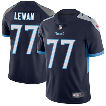 Nike Tennessee Titans #77 Taylor Lewan Navy Blue Alternate Men’s Stitched NFL Vapor Untouchable Limited Jersey