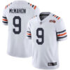 Bears #9 Jim McMahon White Alternate Men’s Stitched Football Vapor Untouchable Limited 100th Season Jersey