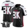 Mens Outkast X Atlanta Falcons 2024 Vapor Limited Jersey V2 Andre Jersey Black Alternate