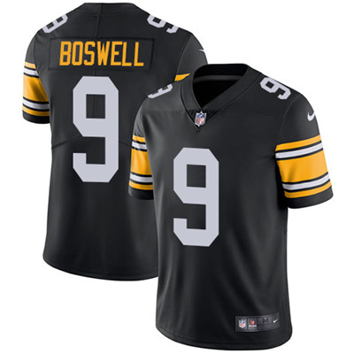 Nike Pittsburgh Steelers #9 Chris Boswell Black Alternate Men’s Stitched NFL Vapor Untouchable Limited Jersey