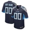 Tennessee Titans Nike Custom Jersey Navy
