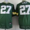 Nike Green Bay Packers #27 Eddie Lacy Green Elite Jersey