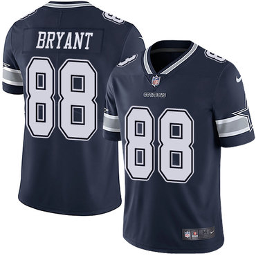 Nike Dallas Cowboys #88 Dez Bryant Navy Blue Team Color Men’s Stitched NFL Vapor Untouchable Limited Jersey