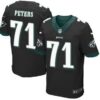 Philadelphia Eagles #71 Jason Peters Black Alternate NFL Nike Elite Jersey