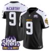 Minnesota Vikings King Of The North Patch Vapor Limited Jersey V2 – All Stitched – Black Alternate – J.J. McCarthy Jersey