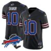 Bills New York Patch Vapor Limited Jersey – All Stitched – Black – Khalil Shakir Jersey