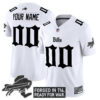Buffalo Bills ‘Gothic Cold Front Edition’ Vapor Limited Custom Jersey – All Stitched Men White Jersey