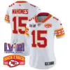 Womens Kansas City Chiefs Special Vapor Limited Jersey Patrick Mahomes Jersey White