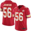 Nike Kansas City Chiefs #56 Derrick Johnson Red Team Color Men’s Stitched NFL Vapor Untouchable Limited Jersey