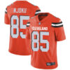 Nike Cleveland Browns #85 David Njoku Orange Alternate Men’s Stitched NFL Vapor Untouchable Limited Jersey