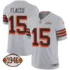 Mens Cleveland Browns 1946 75Th Anniversary Patch Jersey Joe Flacco Jersey Gray