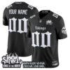 Minnesota Vikings ‘Gothic Norseblood Edition’ Vapor Limited Custom Jersey – All Stitched Men Black Jersey