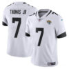 Men’s Jacksonville Jaguars #7 Brian Thomas Jr White 2024 Draft Vapor Untouchable Limited Football Stitched Jersey