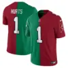 Men’s Half Philadelphia Eagles College Football Vapor Limited Jersey Jalen Hurts Jersey