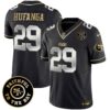 Men’s 49ers Faithful To The Bay Patch Vapor Limited Jersey V6 – All Stitched – Black Limited – Talanoa Hufanga