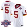 Washington Commanders Throwback 1992 Super Bowl XXVI Patch Vapor Limited Jersey – All Stitched – Jayden Daniels Jersey