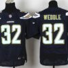 Nike San Diego Chargers #32 Eric Weddle 2013 Navy Blue Elite Jersey