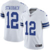 Nike Dallas Cowboys #12 Roger Staubach White Men’s Stitched NFL Vapor Untouchable Limited Jersey