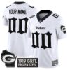 Green Bay Packers ‘Gothic Frozen Tundra Edition’ Vapor Limited Custom Jersey – All Stitched – White Jersey