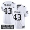 Pittsburgh Steelers ‘Gothic Steel City Edition’ Vapor Limited Jersey – All Stitched – White – Troy Polamalu Jersey