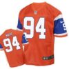 Men’s Denver Broncos #94 DeMarcus Ware Orange 1998 Retro Elite Jersey
