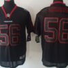 Nike Houston Texans #56 Brian Cushing Lights Out Black Elite Jersey