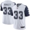 Nike Cowboys #33 Tony Dorsett White Men’s Stitched NFL Limited Rush Jersey