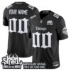 Minnesota Vikings ‘Gothic Norseblood Edition’ Vapor Limited Custom Jersey – All Stitched – Black Jersey