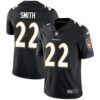 Nike Baltimore Ravens #22 Jimmy Smith Black Alternate Men’s Stitched NFL Vapor Untouchable Limited Jersey