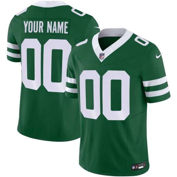 Jets Legacy Limited Custom Jersey – All Stitched – Men – Green