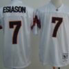 Cincinnati Bengals #7 Boomer Esiason White Throwback Jersey