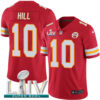 Nike Chiefs #10 Tyreek Hill Red Super Bowl LIV 2020 Team Color Men’s Stitched NFL Vapor Untouchable Limited Jersey