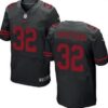 Men’s San Francisco 49ers #32 Ricky Watters Black Retired Player 2015 NFL Nike Elite Jersey