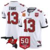 Tampa Bay Buccaneers ’76 Vapor Limited Jersey – All Stitched – White – Mike Evans Jersey