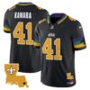 Saints 2025 New Orleans City Vapor Limited Jersey – All Stitched – Black – Alvin Kamara Jersey