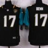 Men’s Jacksonville Jaguars #17 Arrelious Benn Black Team Color NFL Nike Elite Jersey